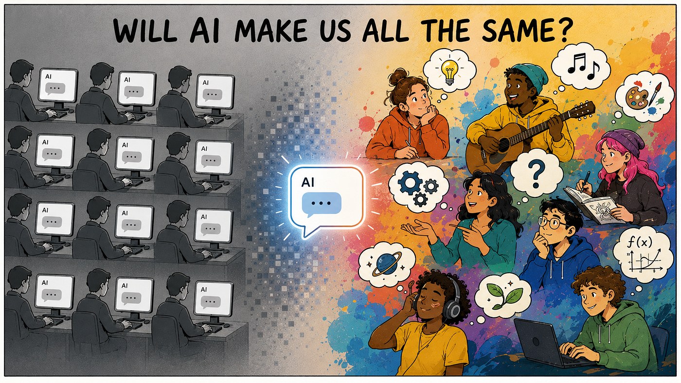 Illustration for the AI homogenization problem